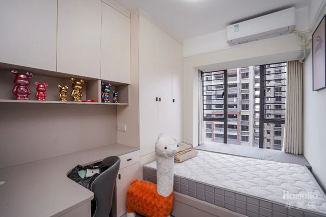 108㎡四居，互通式橫廳+人性化軟裝搭配，打造經(jīng)典不衰雅居